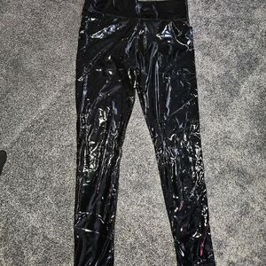 Glossy Black Leggings